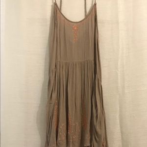 Free people intimately slip/dress. Boho.